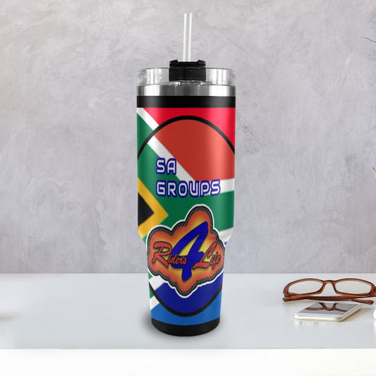 R4L 40oz South Africa Stainless Steel Stanley Mug 40oz Tumbler with Black Handle