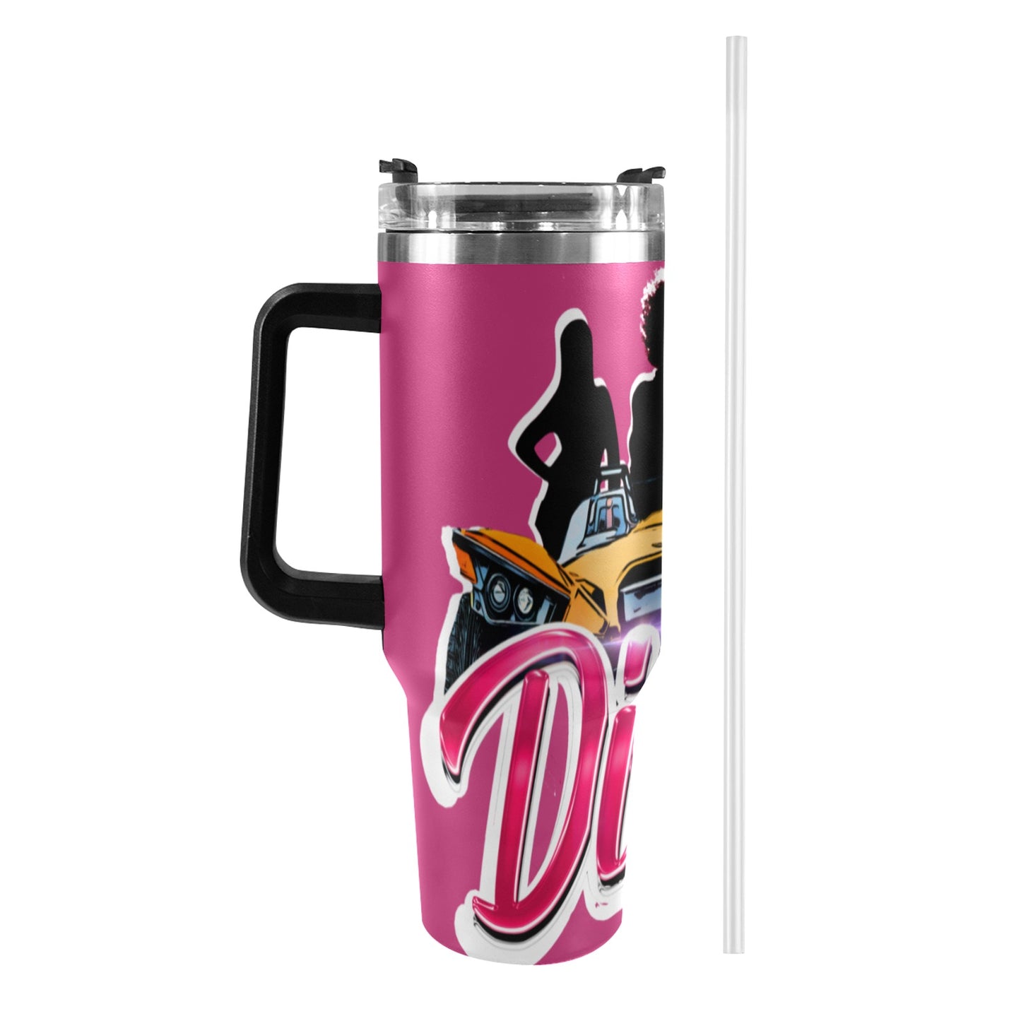 R4L Slingshot Divas 40oz Stainless Steel Stanley Mug 40oz Tumbler with Black Handle