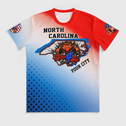 R4L State Ice Silk Tee - North Carolina