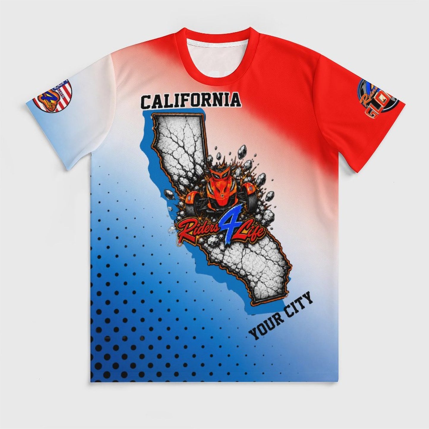 R4L State Ice Silk Tee - California