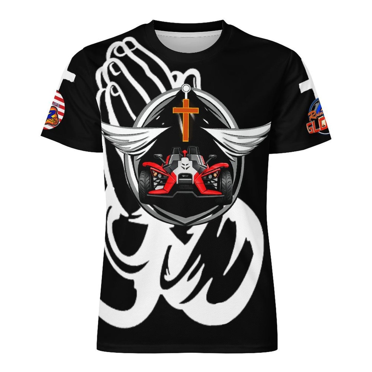 R4L Protected by Prayer Ice Silk Tee- Blk