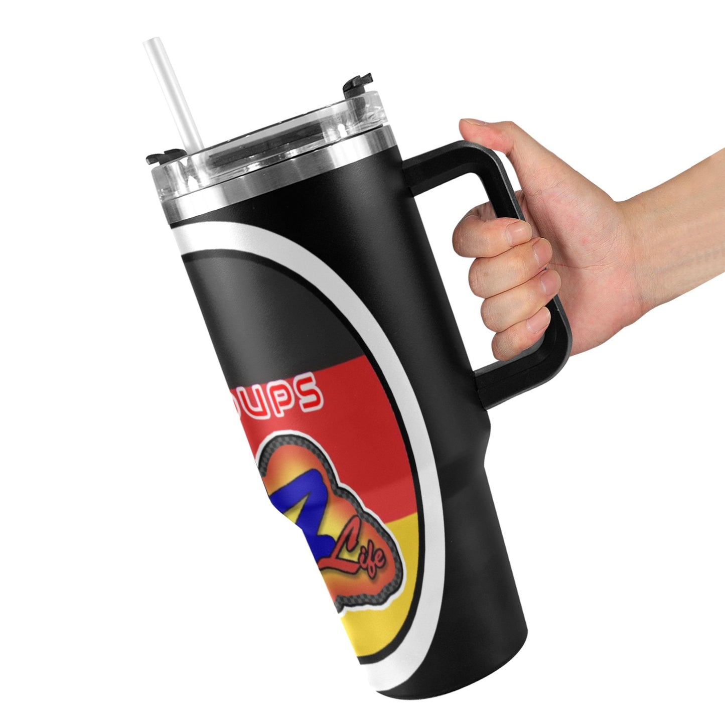 R4L 40oz Germany Stainless Steel Stanley Mug 40oz Tumbler with Black Handle