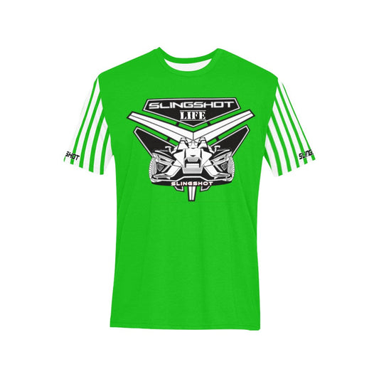 3>2 Slingshot Life Candy-stripe Tees - 5 Colors