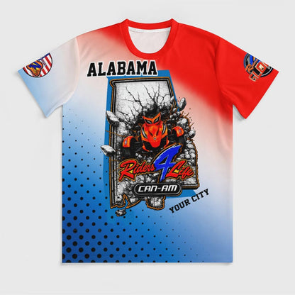 R4L Ice Silk State Design - Alabama - Can Am