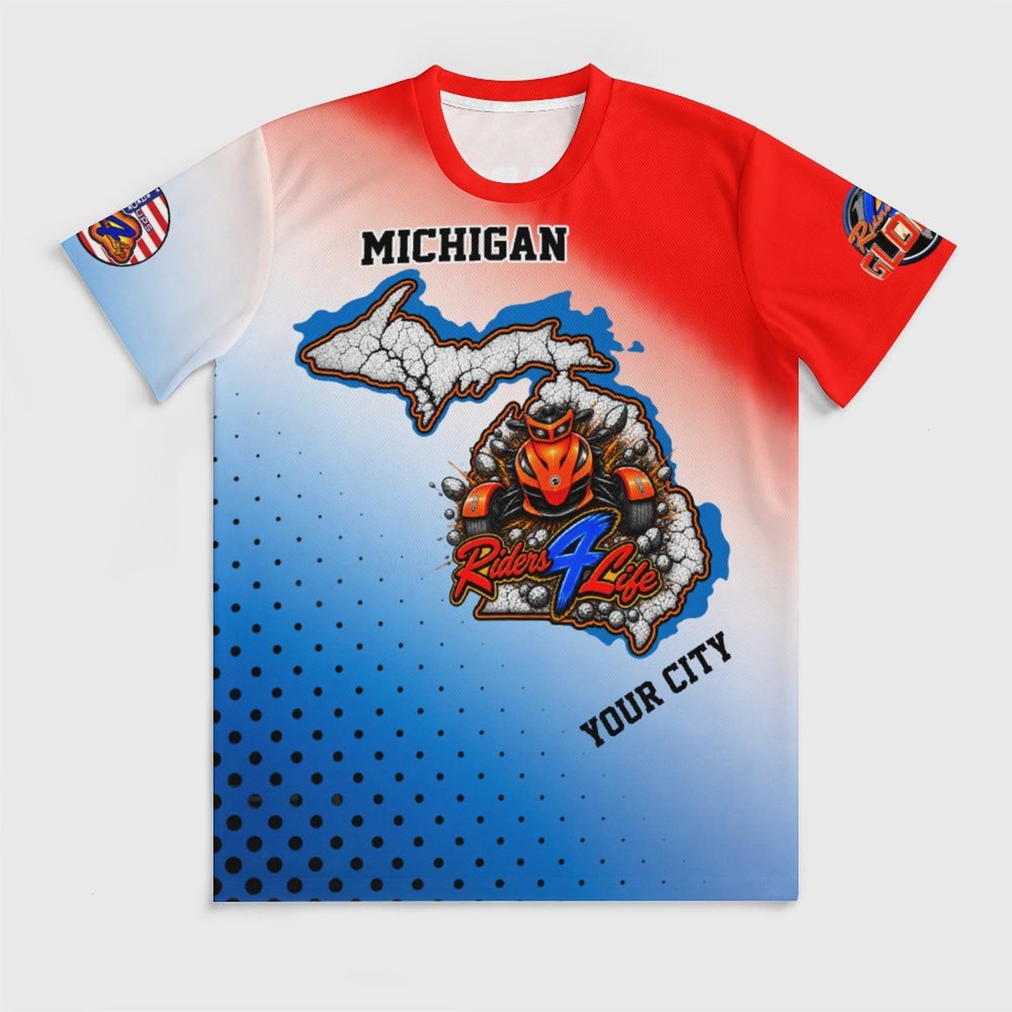 R4L State Ice Silk Tee - Michigan