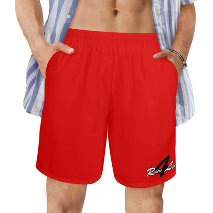 R4L Mens Casual Mid-Length Mesh Lined Summer Shorts - 7 Colors