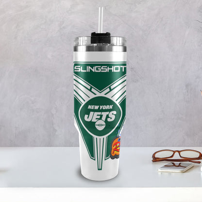 R4L JETS 40OZ TUMBLER 2025