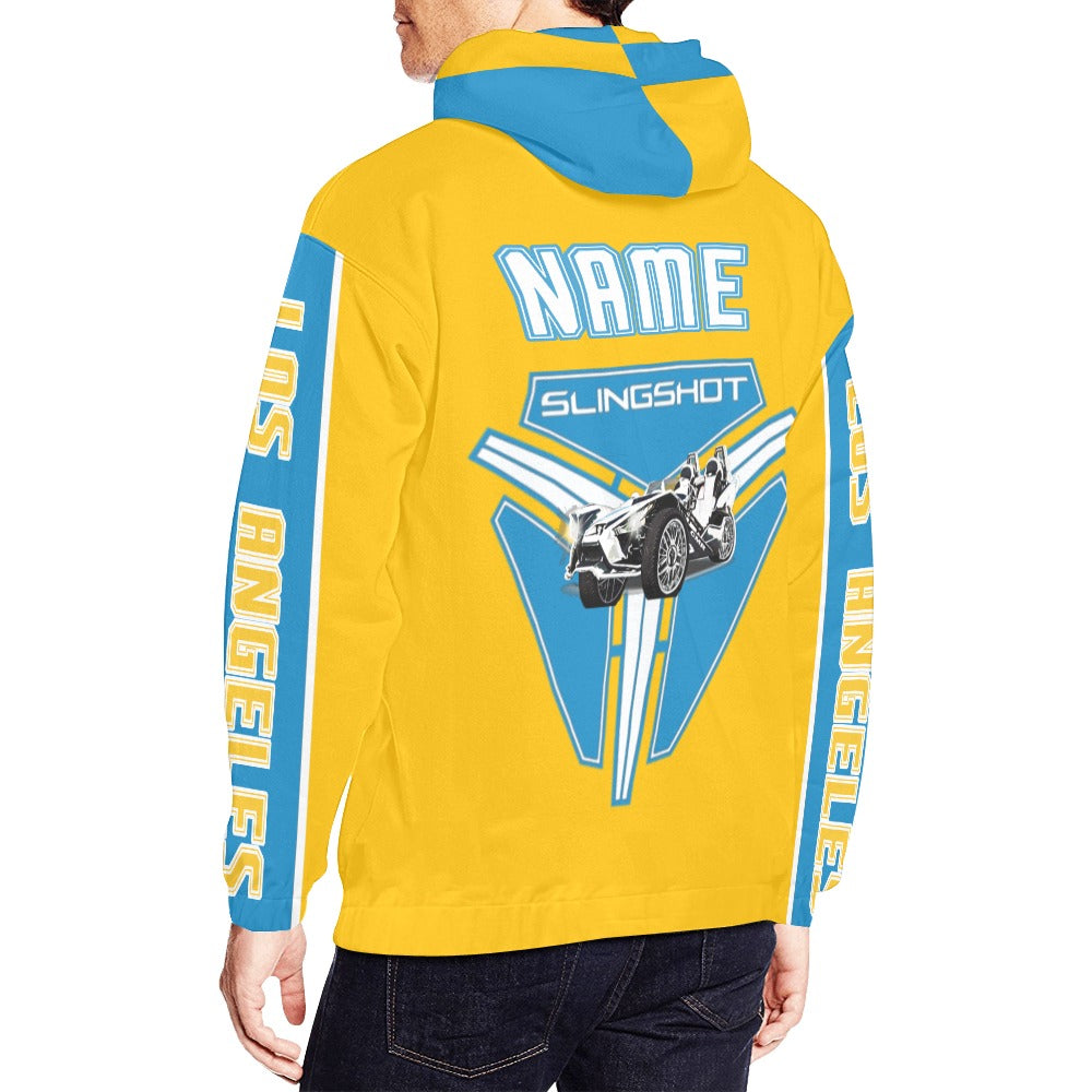 R4L Chargers Heavyweight Dry Fit Hoodie
