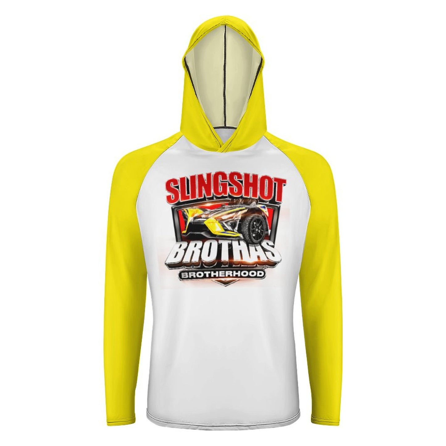 Slingshot Brothas Long Sleeve Sun Protection Hoodie - Yellow