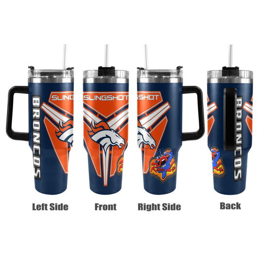 R4L BRONCOS 40OZ TUMBLER 2025