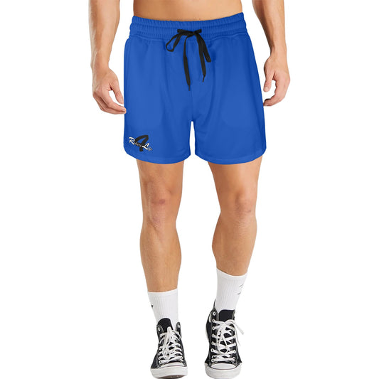 R4L Mens Knicks Men's Mid-Length Casual Shorts Blue