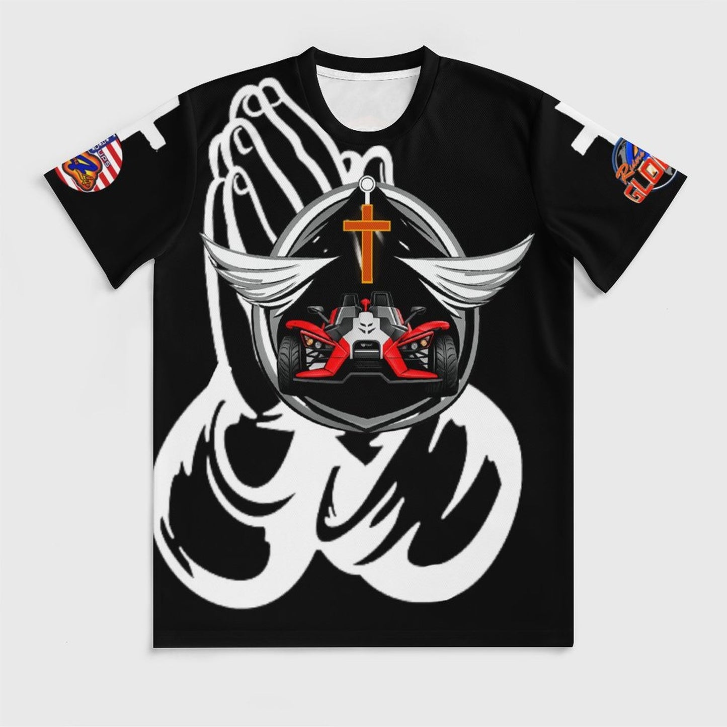 R4L Protected by Prayer Ice Silk Tee- Blk