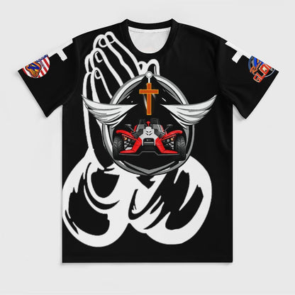 R4L Protected by Prayer Ice Silk Tee- Blk