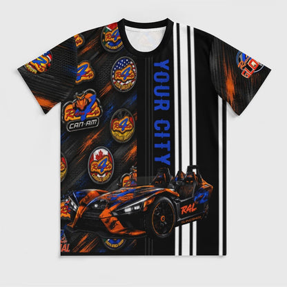 R4L Grunge Logo Ice Silk Tee