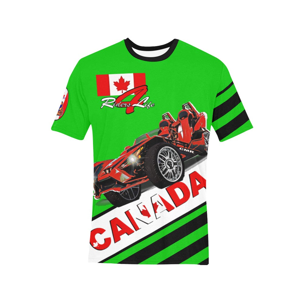 R4L Customizable Canada Tees - Red SS - Add Your Name - 8 Colors