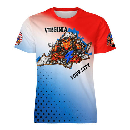 R4L State Ice Silk Tee - Virginia