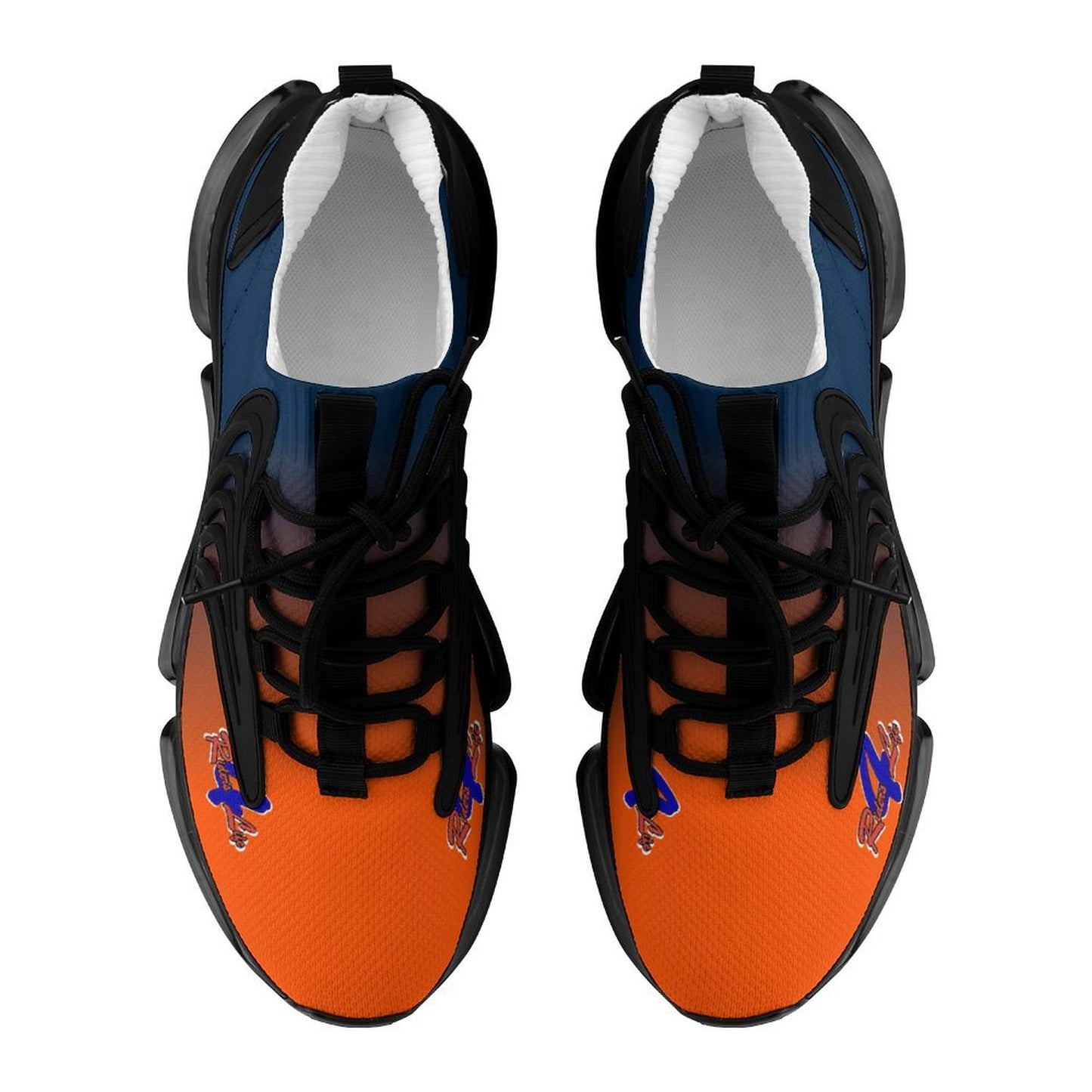 R4L Mesh Sneakers - Org/Blu