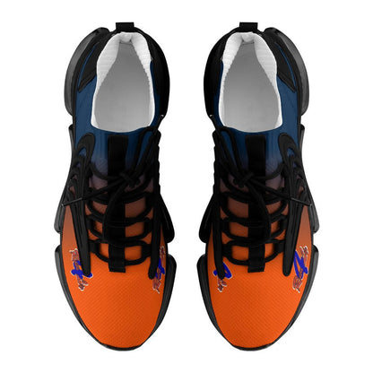 R4L Mesh Sneakers - Org/Blu