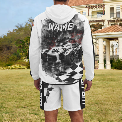 R4L Mens Monochrome Two Piece Ponjee Sun Protection - Can Am