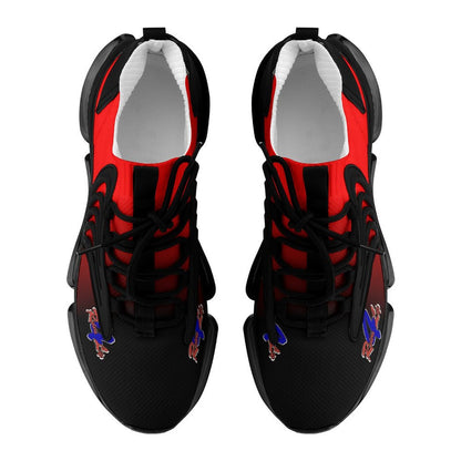 R4L Mesh Sneakers - Blk/Red