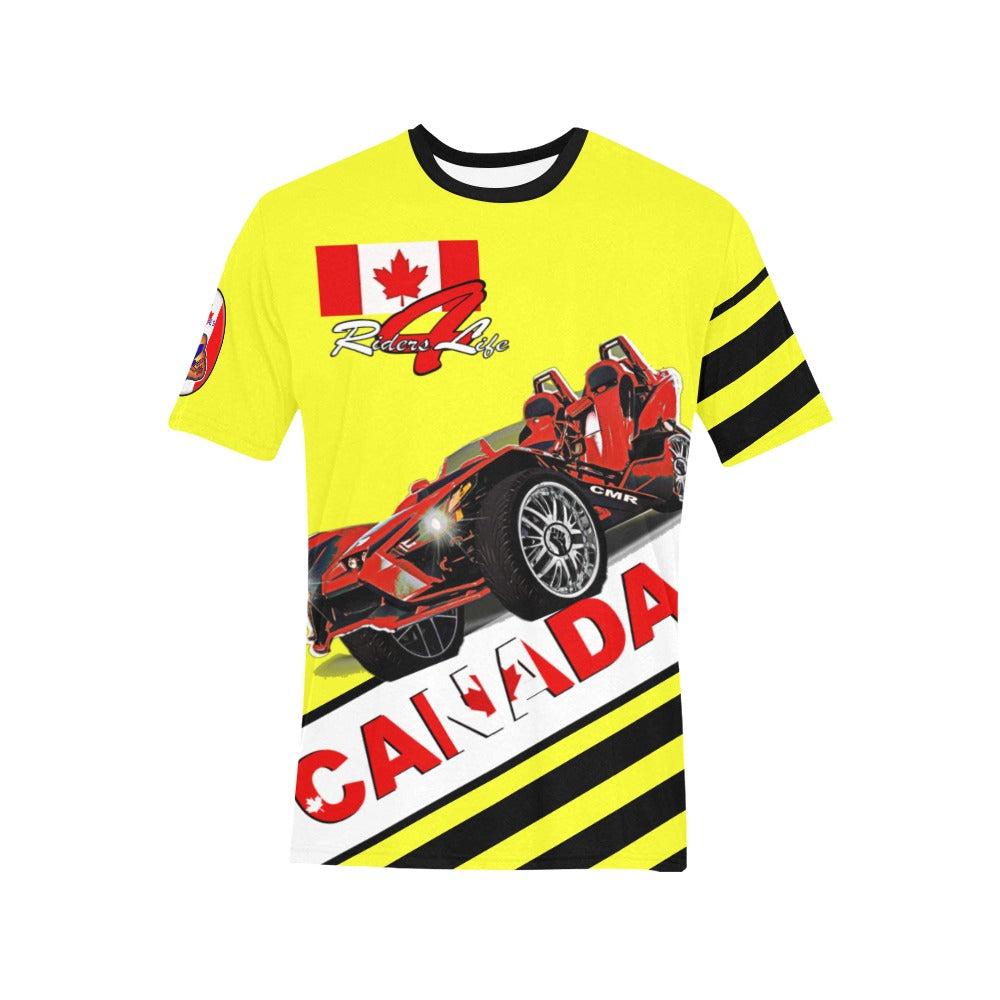 R4L Customizable Canada Tees - Red SS - Add Your Name - 8 Colors