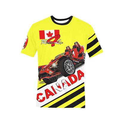 R4L Customizable Canada Tees - Red SS - Add Your Name - 8 Colors