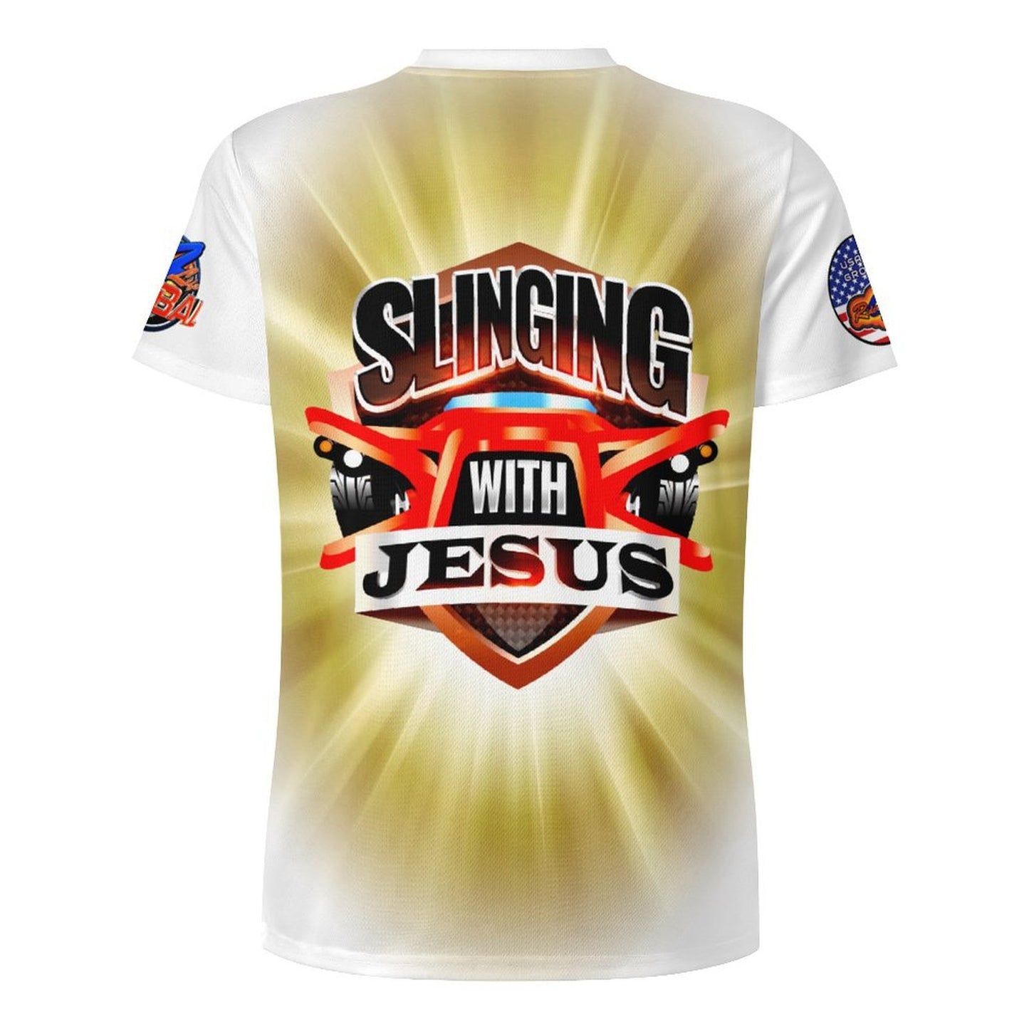 R4L Ride with Faith Ice Silk Tee - Wht