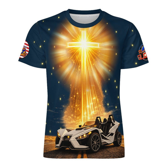 R4L Protected Rider Ice Silk Tee - Blu