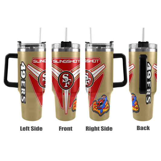 R4L 49ERS 40OZ TUMBLER 2025